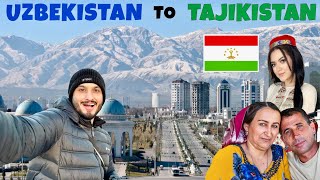 First Impression of Tajikistan 🇹🇯😍| Uzbekistan to Tajikistan Border crossing