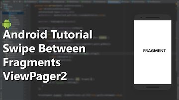 Swipe between Fragments 2 - Android Tutorial (Dynamic Data)