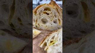 Pickled Jalapeño and Cheddar Cheese Sourdough Bread