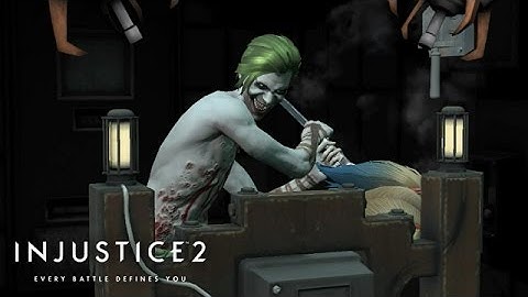 INJUSTICE 2 MOBILE - THE JOKER SUPER MOVES GAMEPLAY