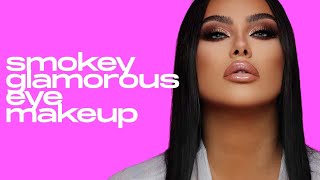 Smokey Glamorous Eye Makeup Bridal & Celebrity Makeup Inspiration