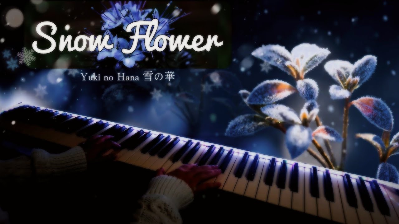 Snow Flower [Yuki no Hana/雪の華] relaxing instrumental piano cover by