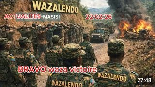 Download Lagu 🔥22/02/26 MASISI — WAZA DESTROY M23/RDF: VILLAGES LIBERATED + 12.7MM WEAPONS \u0026 ABANDONED LOT! MP3