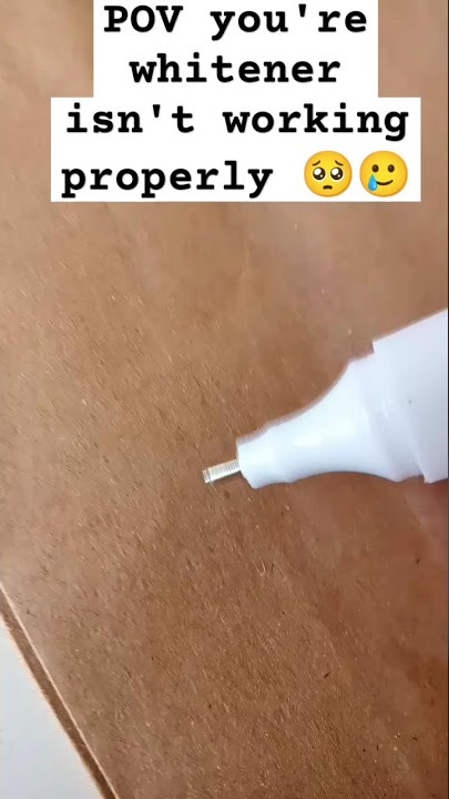 POV you're whitener isn't working properly.Just try this trick 😁😇
