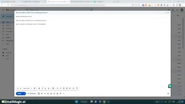 Write emails 10x faster with EmailMagic AI