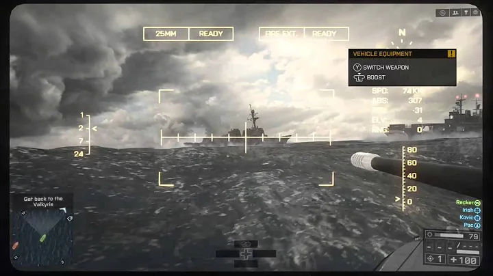 Battlefield 4 - Getting back to the Valkyrie