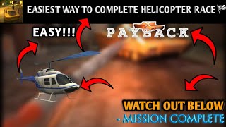 Easiest way to complete Helicopter Race🏁 | Easy | "Watch Out Below" - Mission | Sepia Gaming screenshot 3
