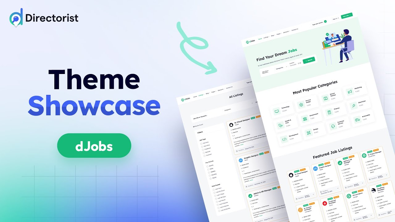 Discover the BEST WordPress Themes for Your Jobs Website | dJobs