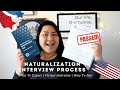 NATURALIZATION INTERVIEW | Virtual Interview Process for US Citizenship |How To Pass The Test| USCIS