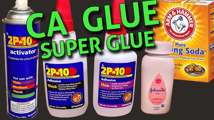 Generic Kraken Bond Wow! Super Crazy Glue Clear - Strong Cyanoacrylate (CA)  Glue for Plastic, Metal, Wood, PVC, Fast Curing Epoxy Adhes