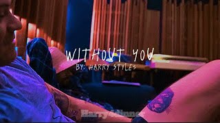 Without You By: Harry Styles | lyrics (unreleased)