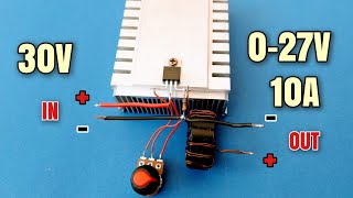 كيفية عمل دائرة جهد متغير | Variable voltage regulator circuit