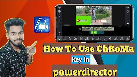 how to use chroma key in powerdirector 2021 ! Powerdirector me green screen kiase lagaye 2021 part 2