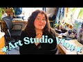 My husband injured mistakes  changes coming art chat art studio vlog