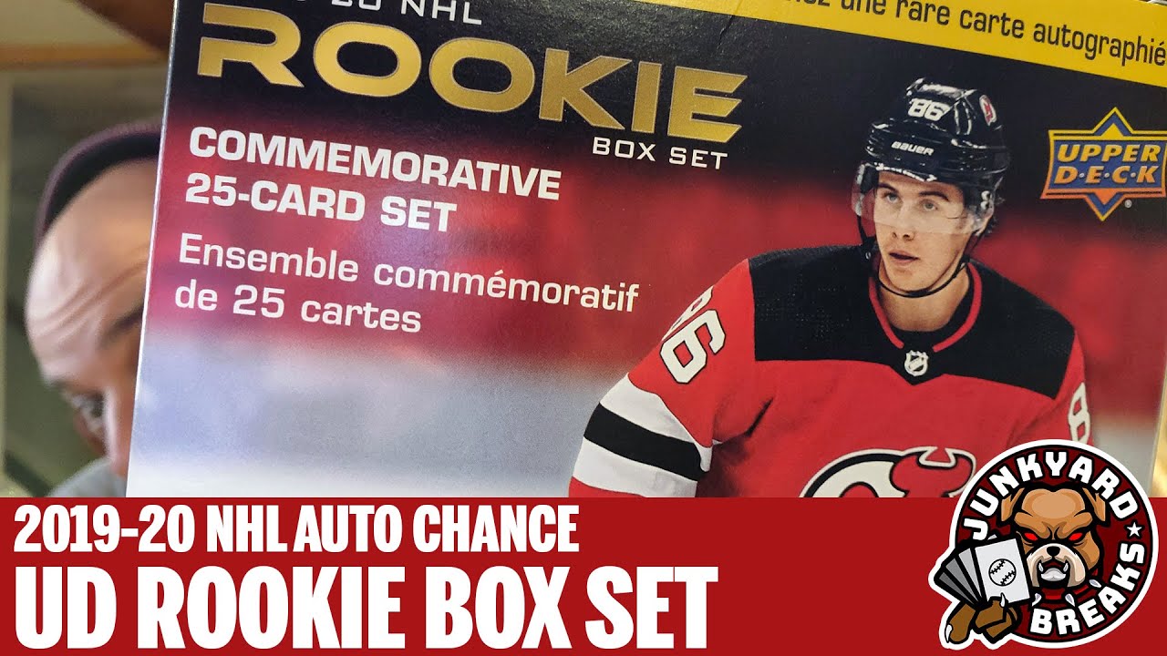 2019-20 NHL Rookie Box Set All 25 Cards, Randomly Inserted Autos!