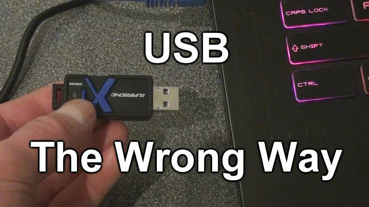 Insert USB Devices The Right Way Every Time