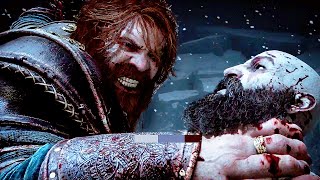 Thor Kills Kratos - God Of War Ragnarök (Ps5) 2022 Kratos Vs Thor Full Boss Fight