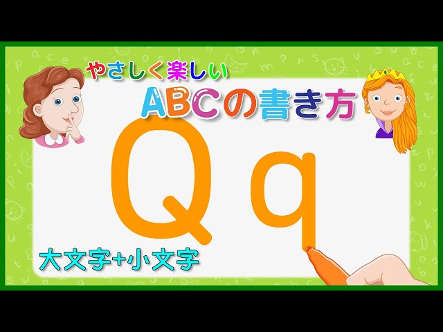 Writing Alphabet Letters | Uppercase Letters & Lowercase Letters