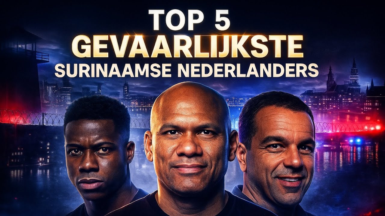 TOP 5 Surinaamse Nederlanders Die Nederland ONVEILIG Maakten! 