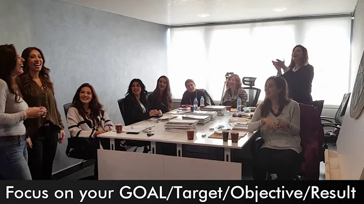 Dart game during Goal Setting training