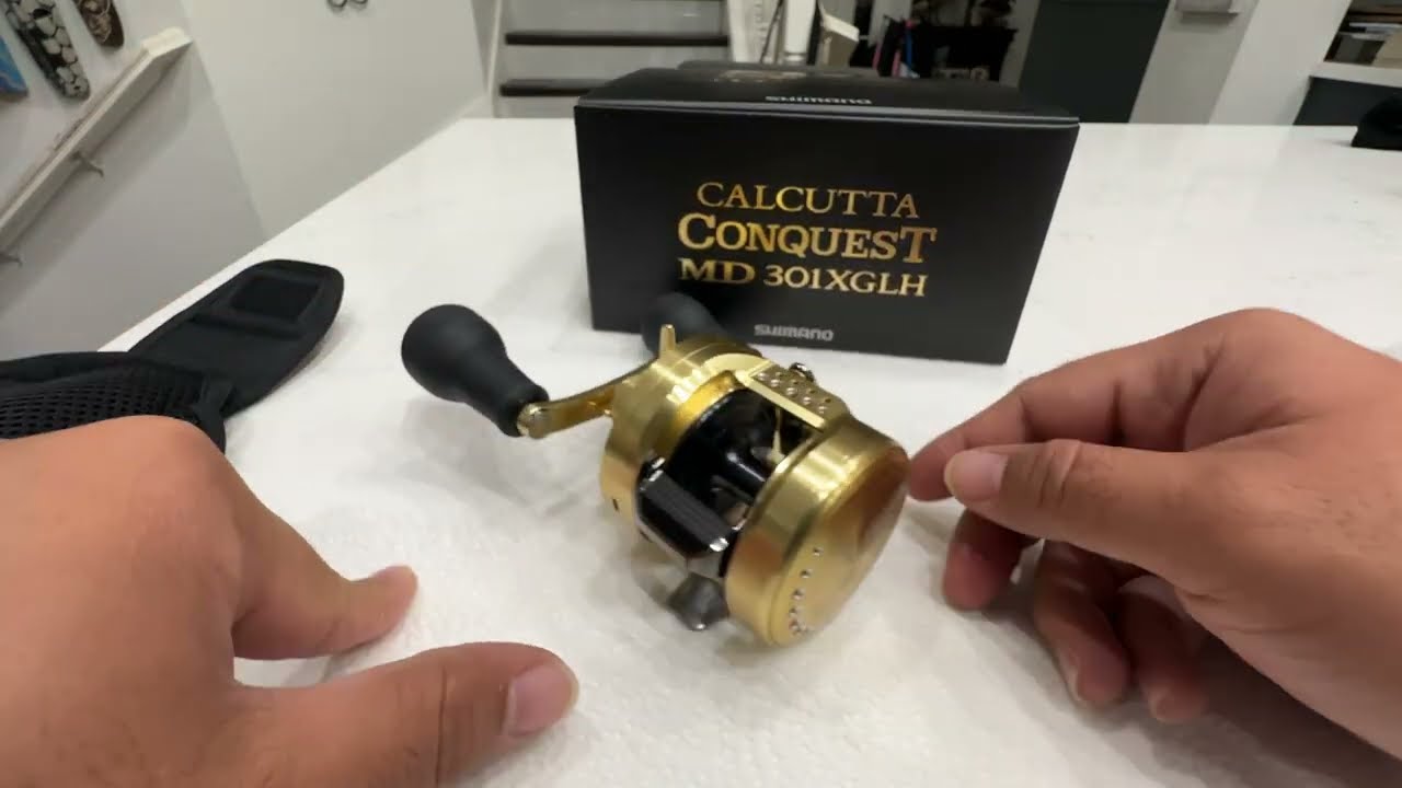 TOP END FISHING REEL!!! Shimano Calcutta Conquest MD 301XGLH 23 JDM 300  Model 2023 NEW Reel Review 