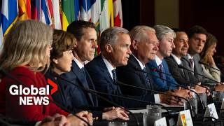 Premiers glad Carney didn’t sign Canada-US trade deal