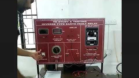 Study and Testing of Inverse Type Earth Fault Relay (Part 2)