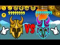 Stick War Legacy | 9999 DEVIL SPEARTON VS 9999 HELL SPEARTON | Stick War Legacy Fight | KasubukTQ