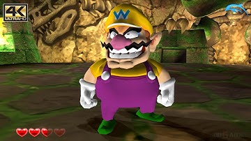 Wario World - Gamecube Gameplay 4K 2160p (DOLPHIN)