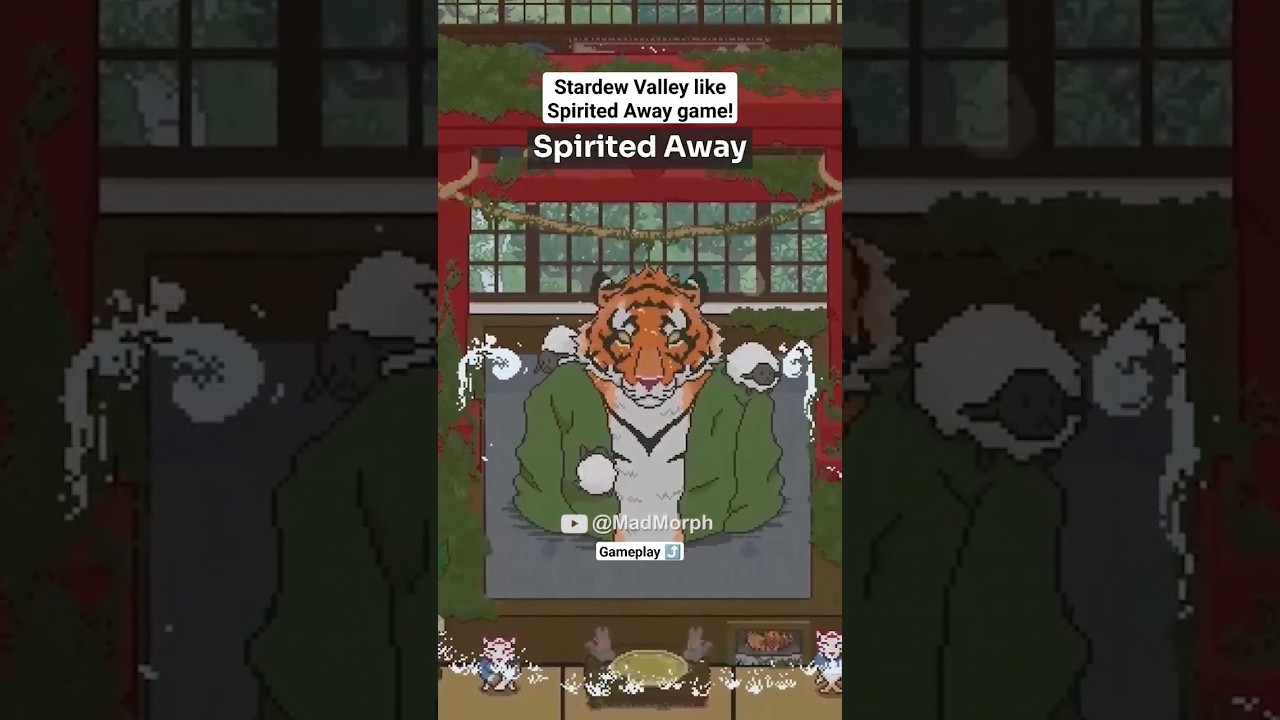 This game is SPIRITED AWAY x STARDEW VALLEY
