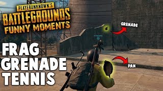 FRAG GRENADE TENNIS - PUBG FUNNY MOMENTS (PlayerUnknown's Battlegrounds Gameplay) screenshot 5