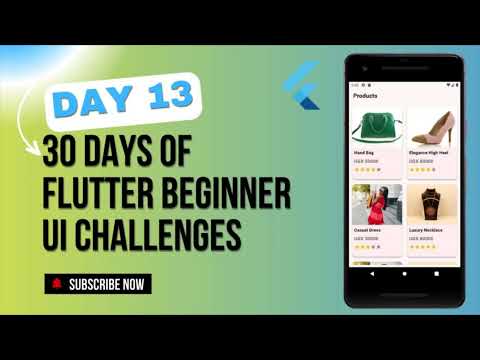 Flutter UI Challenges: