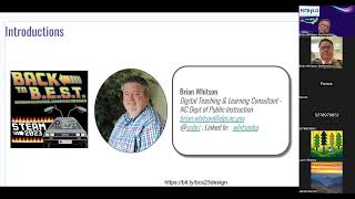 Brian Whitson & C.A. Chauncey, Using Solving Problems that Matter Using Design Thinking, #BCSTEAM23
