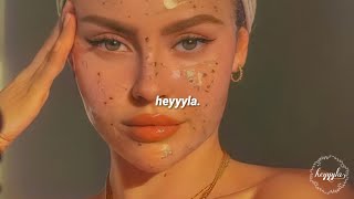 Video thumbnail of "Becky G - Shower (slowed+reverb+ lyrics)"