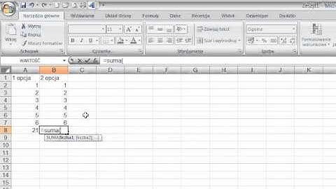 Funkcja SUMA i autosumowanie w Excelu