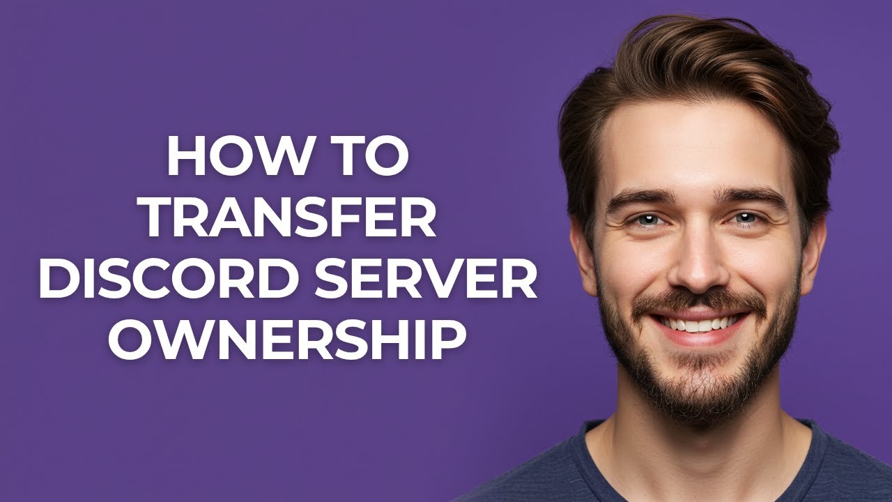 How To Transfer Discord Server Ownership - GUIDE!