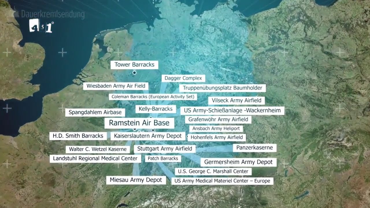 Kasernen In Deutschland Karte