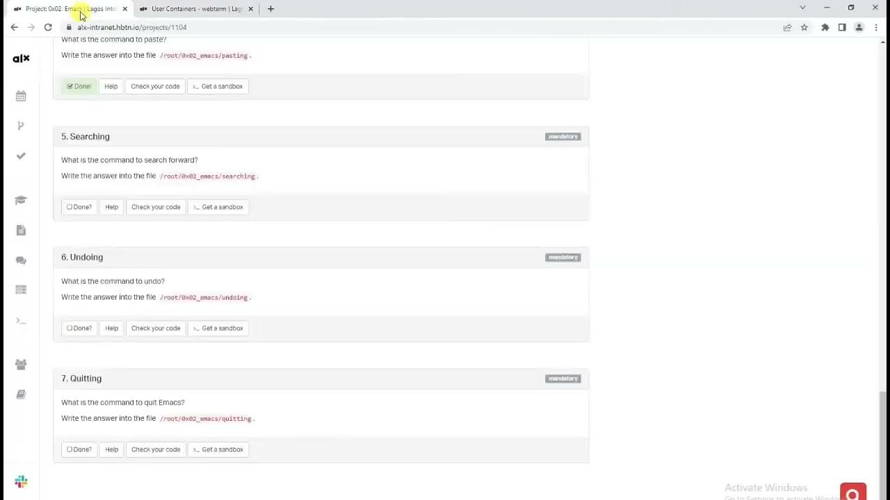 0x02 emacs what is the command to search a file on emac git github 