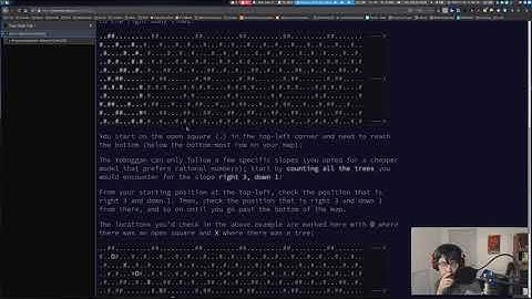 Advent of Code 2020 - Day 3 | !advent !python (1930*, 2689**)