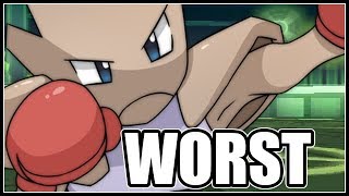 FULL WORST FIGHTING TYPE POKEMON TEAM!