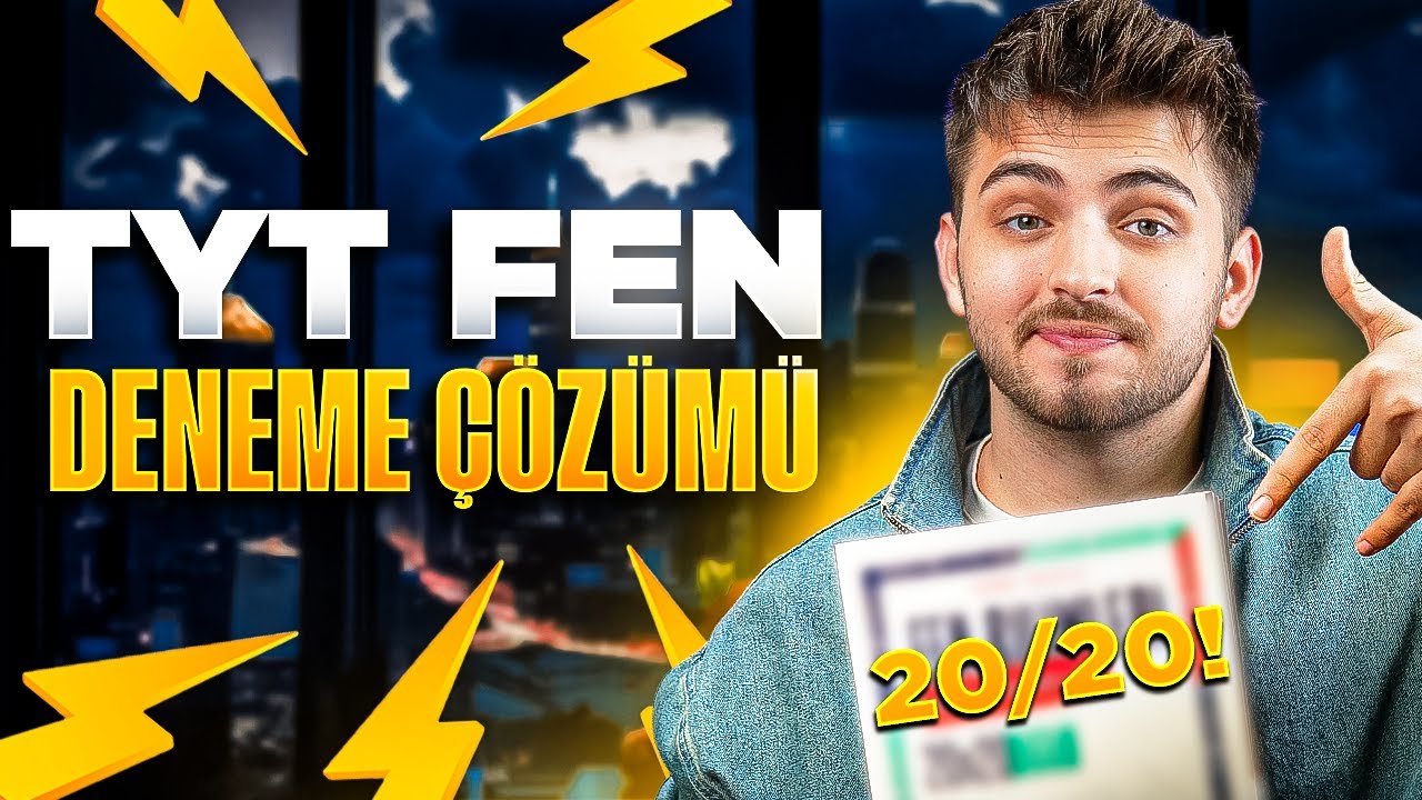 9 DAKİKADA TYT FEN DENEME ÇÖZÜMÜ!