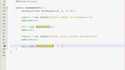 Java GUI Tutorial 11 -  Virus mouse mover (Part 1)