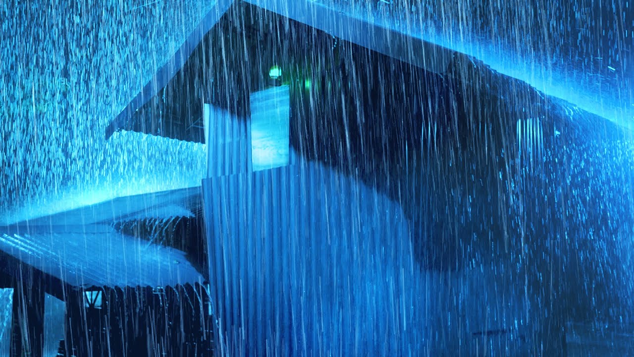 Quedarse Dormido En Menos De 5 Minutos Con Fuertes Lluvias Y Truenos En ...