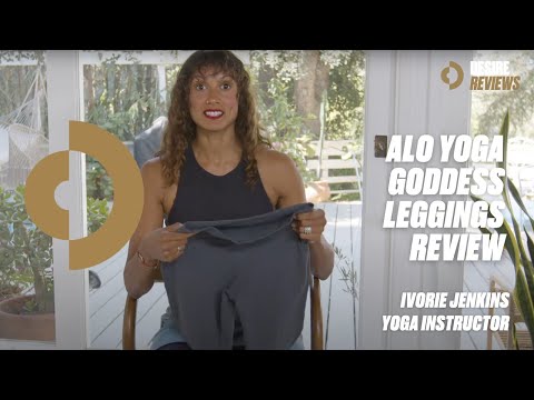 Alo Yoga Goddess Leggings Review by Ivorie Jenkins 