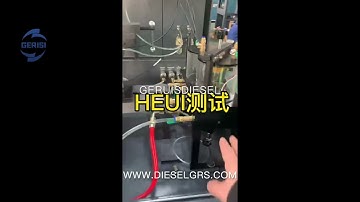HEUI CAT C7 C9 3126 injector testing - CR825 CR918 CR919 multifunctional common rail test bench