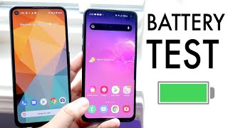 Google Pixel 4a Vs Samsung Galaxy S10e BATTERY LIFE!