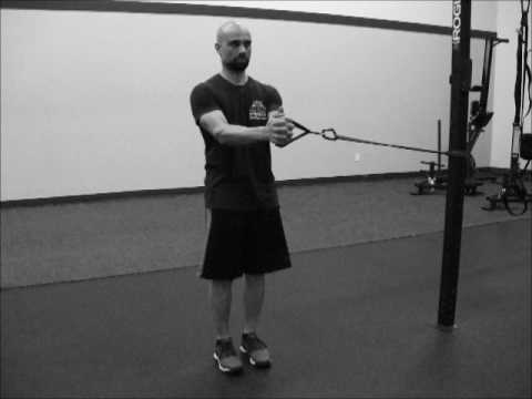 Anti-Rotation Reverse Lunge - YouTube