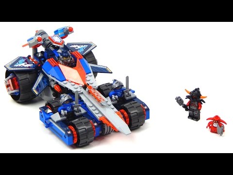 Clay’s Rumble Blade - LEGO NEXO KNIGHTS - LEGO Build Zone - Season 3 Episode 8. 