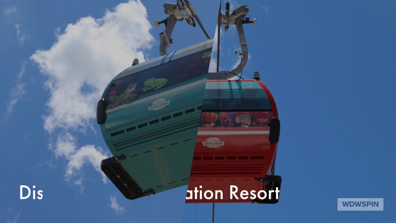 Preview of Upcoming Disney Skyliner Gondola System and Info