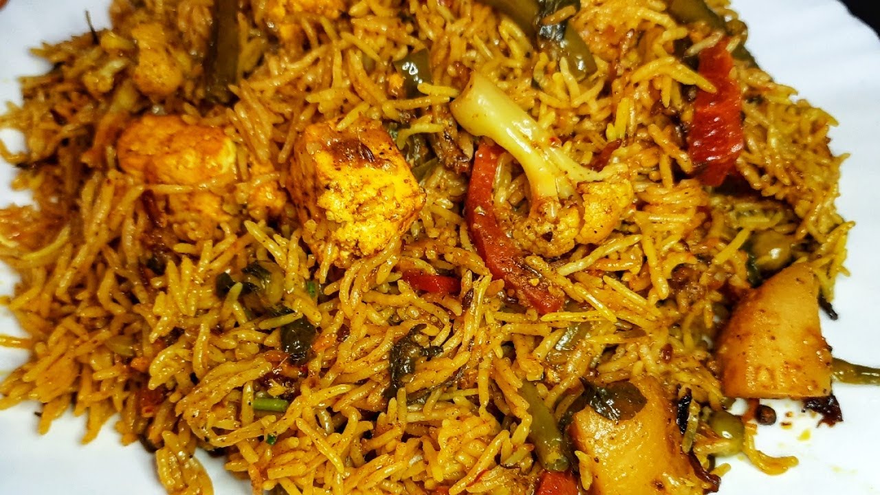 Veg Biryani         Instant Veg Biryani Recipe